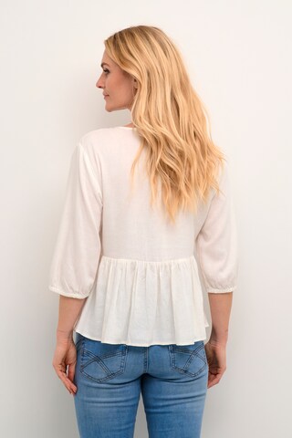Cream Shirt 'Venta' in White