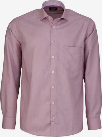Hatico Regular fit Button Up Shirt in Pink: front