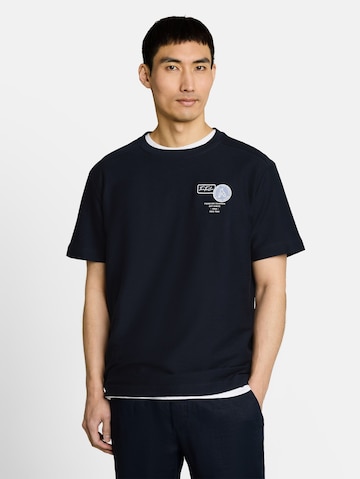 TOM TAILOR T-Shirt in Blau: Vorderseite