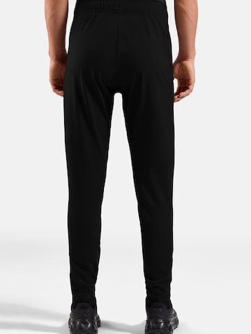 ODLO Slim fit Workout Pants 'ZEROWEIGHT' in Black