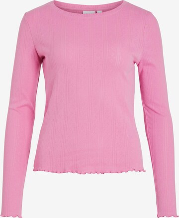 VILA Shirt 'Pointa' in Pink: predná strana