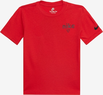 T-Shirt 'WORLD CUP' Nike Sportswear en rouge : devant