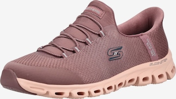 Sneaker bassa di SKECHERS in lilla: frontale