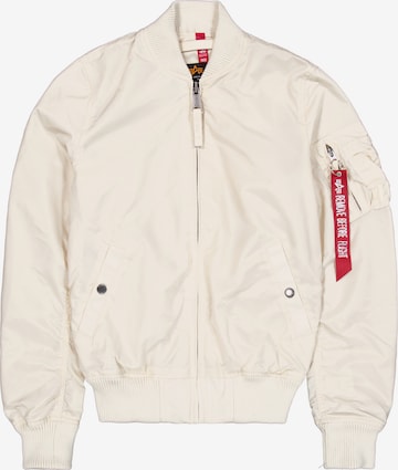 balta ALPHA INDUSTRIES Demisezoninė striukė 'MA-1 TT': priekis