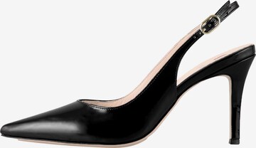 Högl Slingback Pumps ' BOULEVARD ' in Black: front