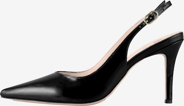 Högl Slingpumps ' BOULEVARD ' in Schwarz: predná strana