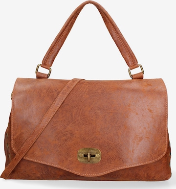 Gave Lux Handtas in Bruin: voorkant