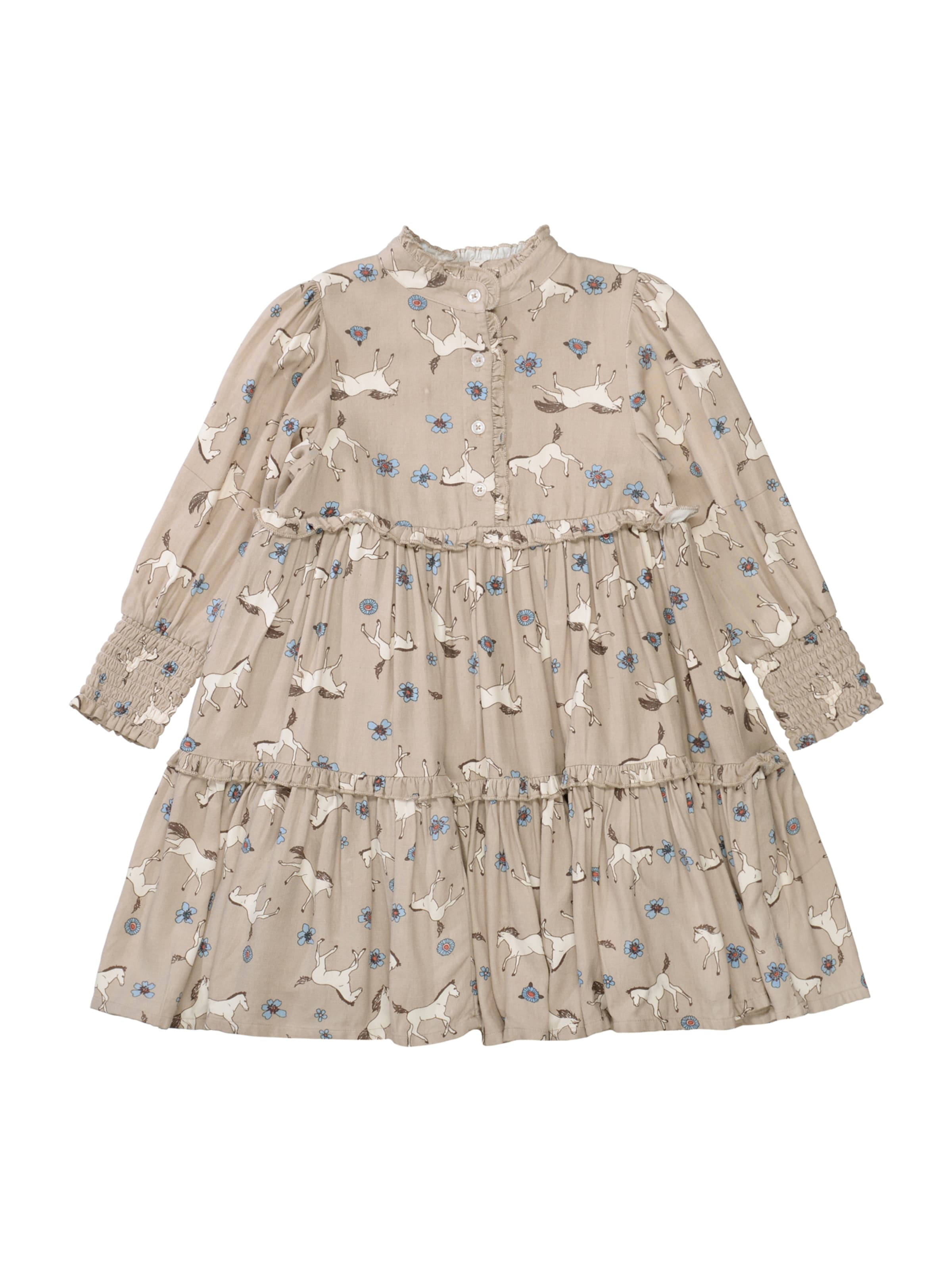 Rochie de la STACCATO pe bej: față