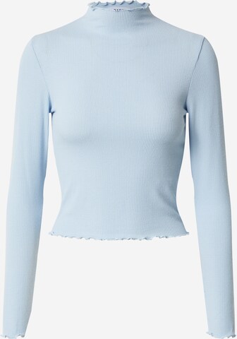 EDITED Shirt 'Daniela' in Blau: predná strana