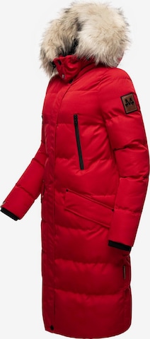 MARIKOO Winter coat 'Schneesternchen' in Red