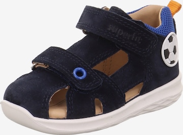 myToys COLLECTION Sandals & Slippers 'Bumblebee' in Blue: front