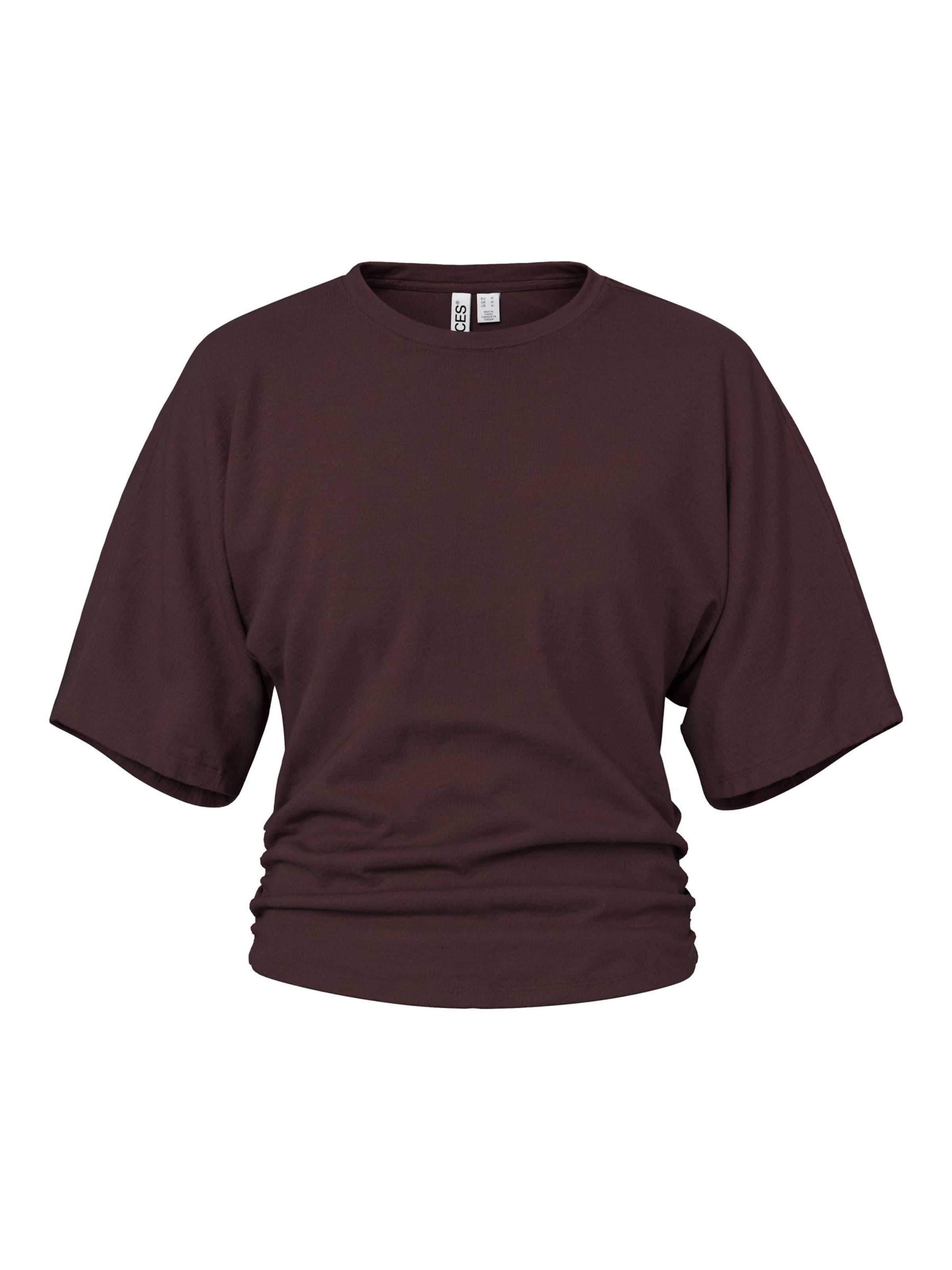 PIECES Shirts 'ALLI' i brun: forside