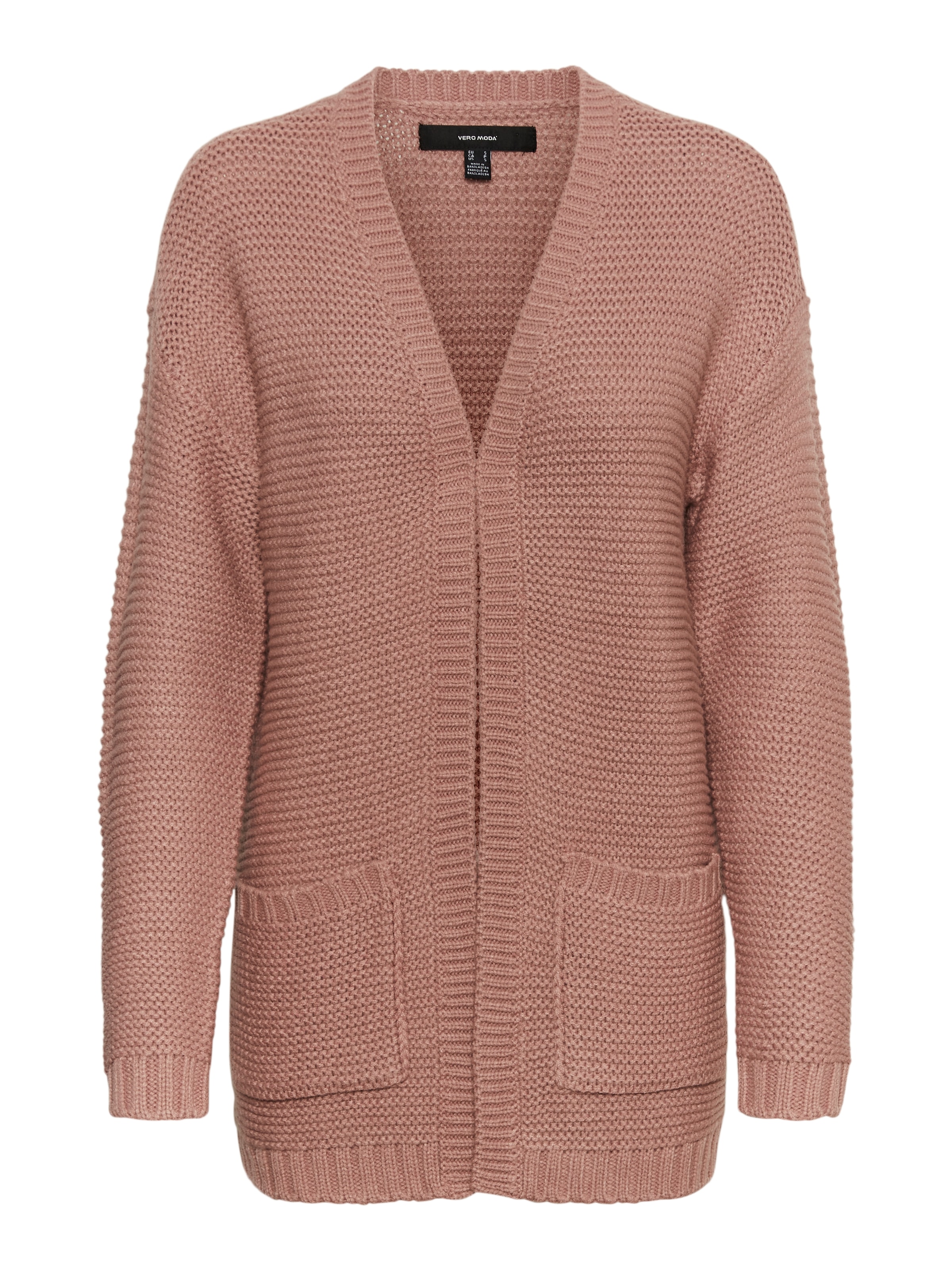 VERO MODA Knit cardigan in Pink: front