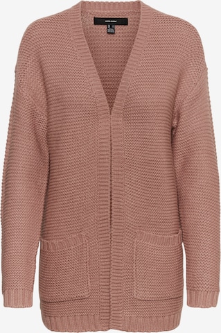 Cardigan VERO MODA en rose : devant