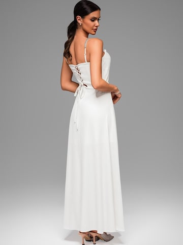 Ombre Evening dress in Beige