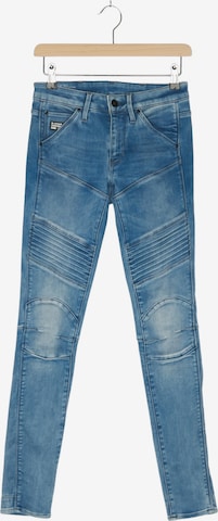 G-Star RAW Skinny Fit Jeans 24 x 30 in Blau: predná strana
