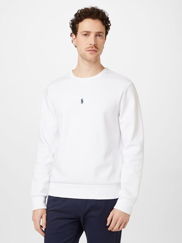 Polo Ralph Lauren Μπλούζα φούτερ σε λευκό: μπροστά