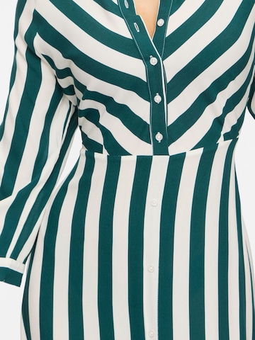 VILA Kleid 'VIAya Paya' in Grün