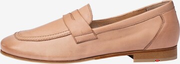 LLOYD Classic Flats in Brown: front