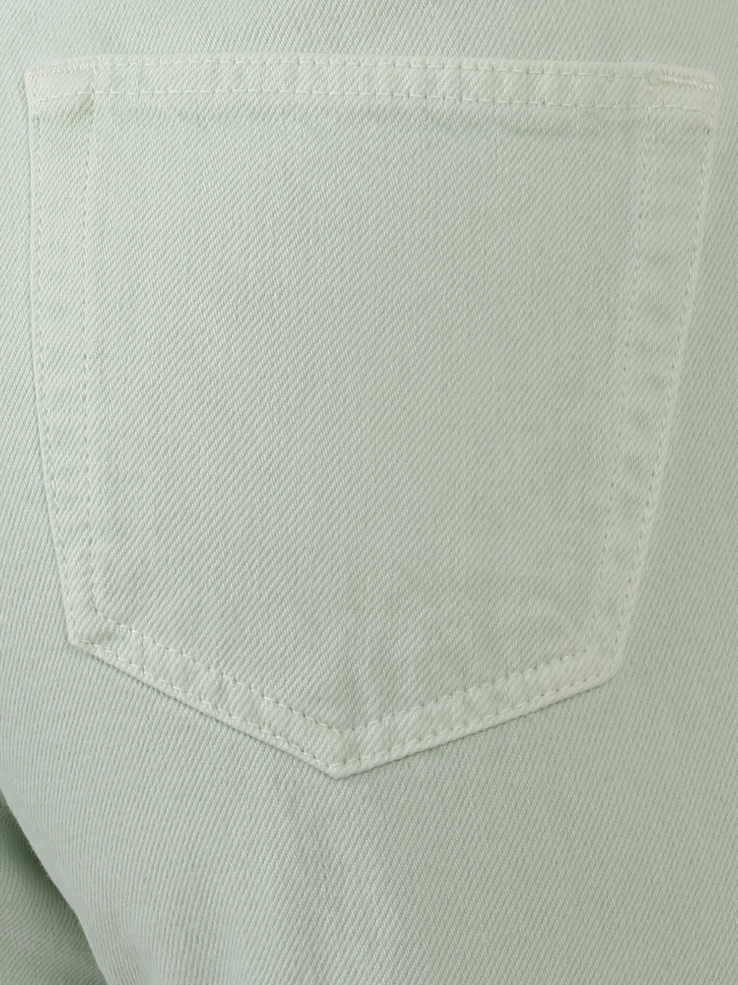 Pieces Petite Široký strih Džínsy 'HOLLY' - Zelená