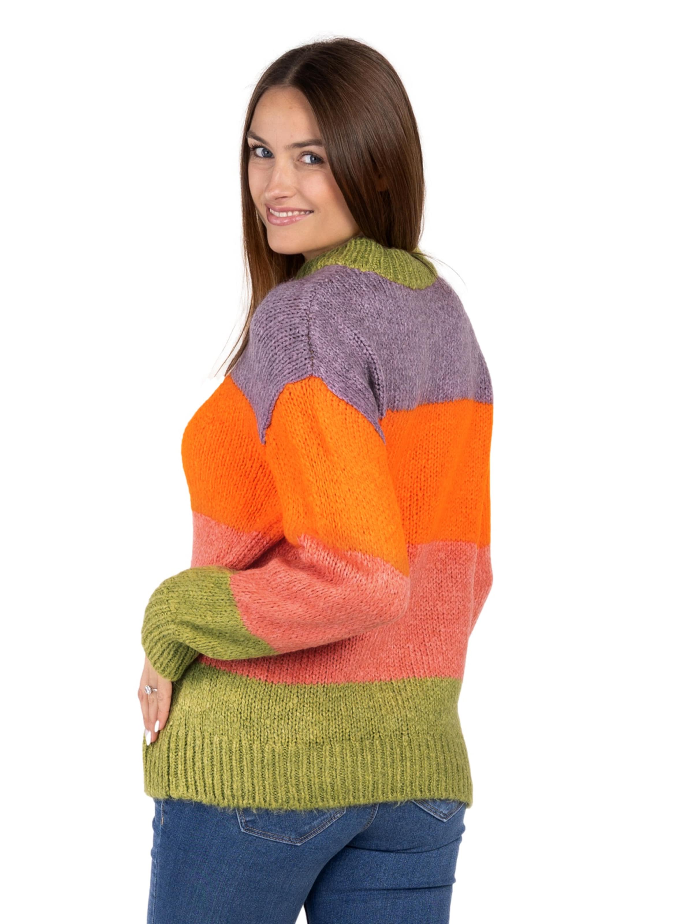 Key Largo Pullover 'SOUL' i grøn