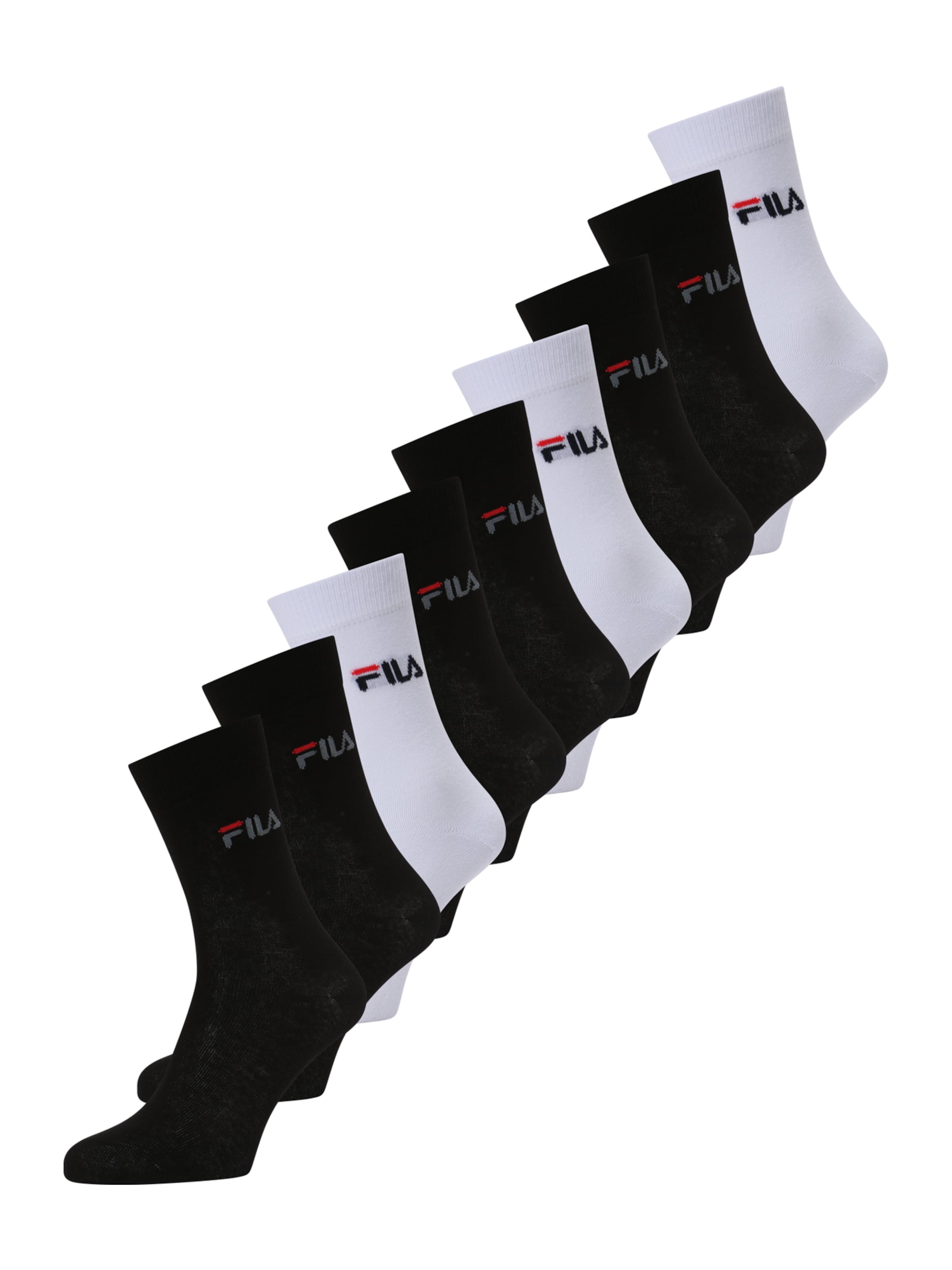 FILA Nogavice | bela barva: sprednja stran