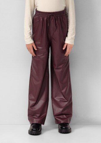 s.Oliver Regular Hose in Rot: Vorderseite