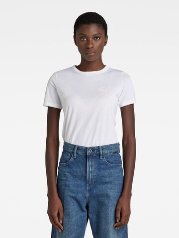 G-STAR Shirt in White: front