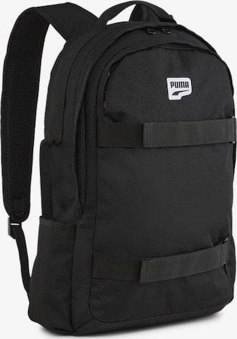 PUMA Rucksack 'Downtown' in Schwarz: predná strana