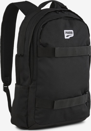 PUMA Rucksack 'Downtown' in schwarz / weiß, Produktansicht