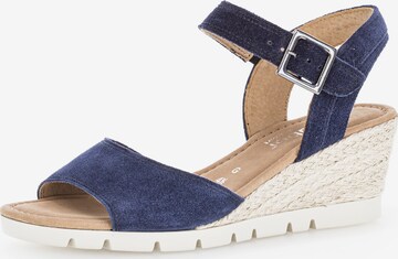 GABOR Sandals in Blue: front