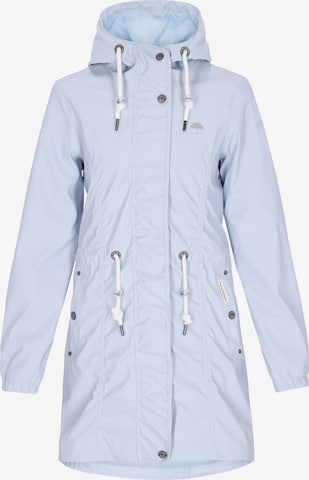 Schmuddelwedda - Abrigo funcional en azul: frente