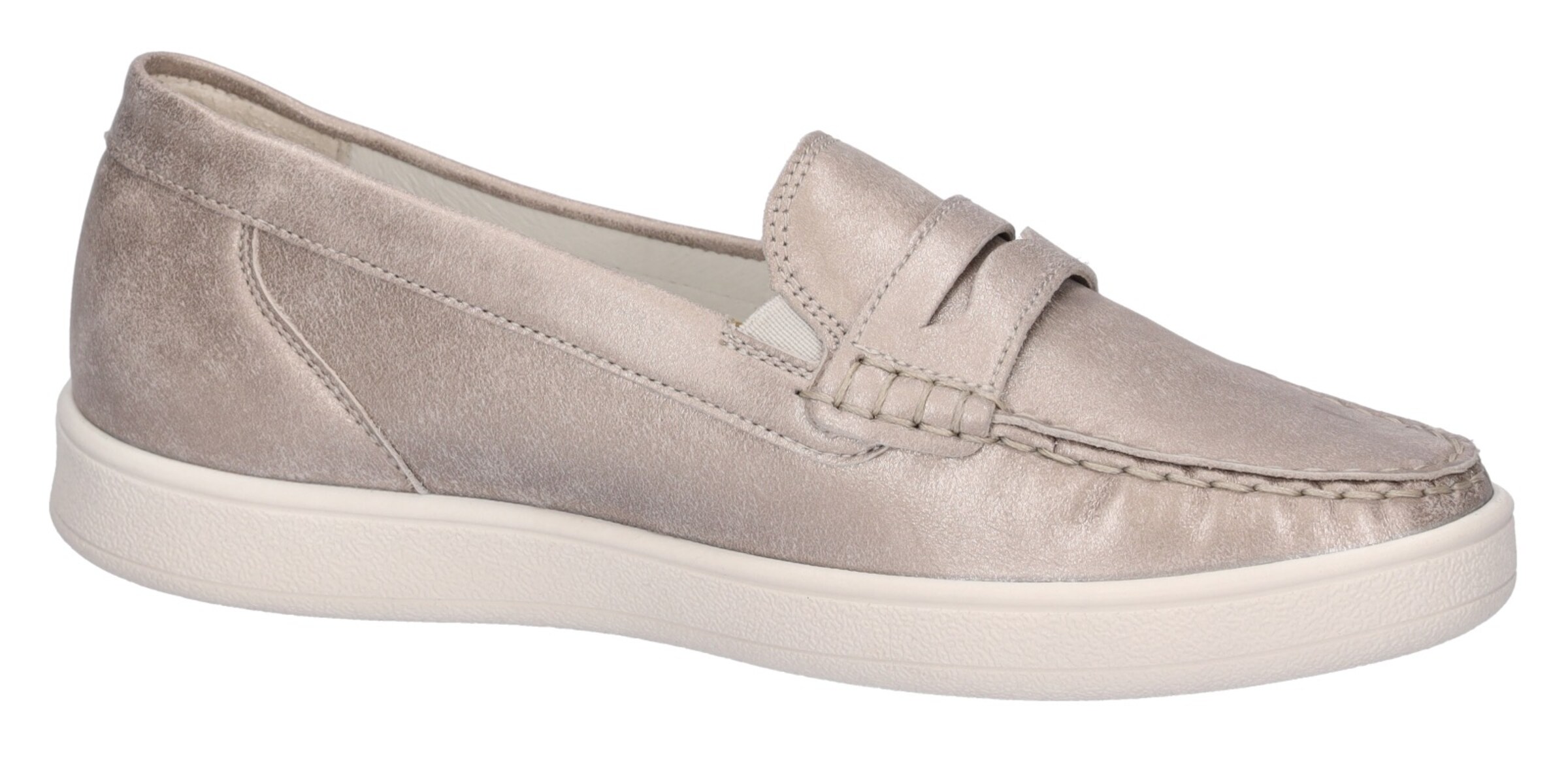 WALDLÄUFER Mokassin in Silber