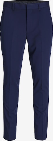 JACK & JONES Bukser med fals 'Franco ' i blå: forside