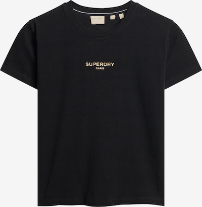 Superdry Shirt in de kleur Goud / Zwart / Wit, Productweergave