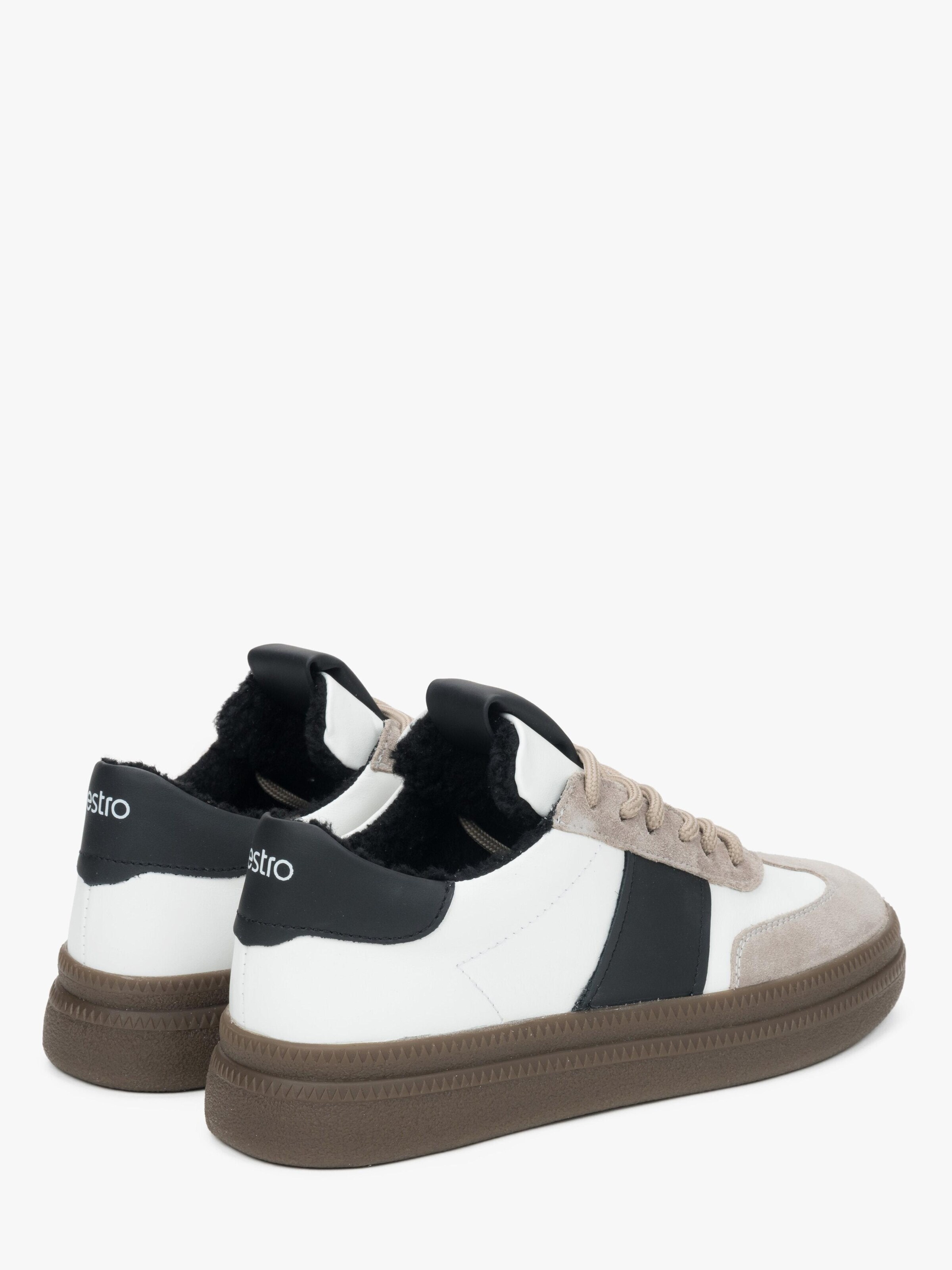 Baskets basses '09-3299' Estro en blanc