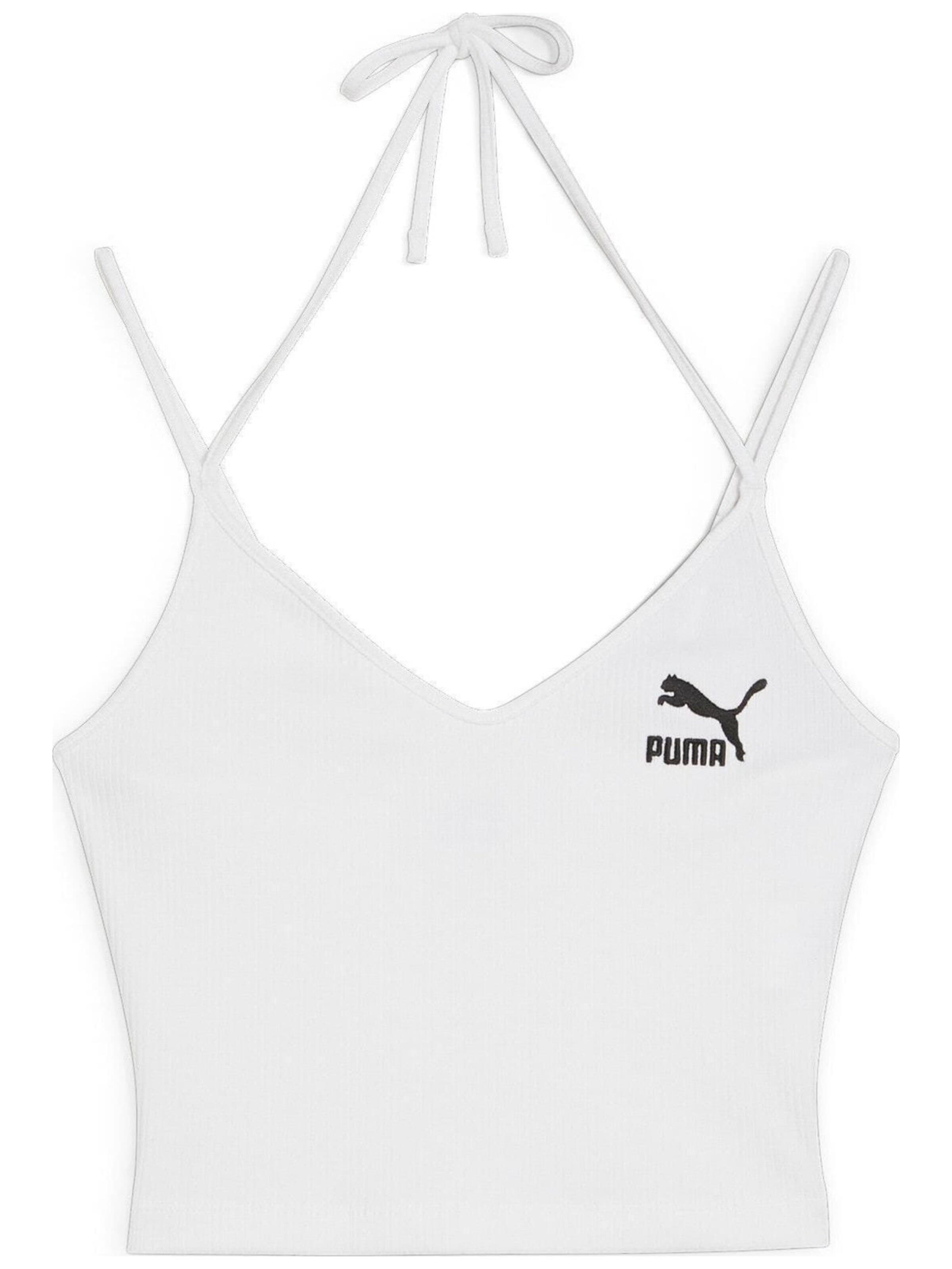 PUMA Top in White: front