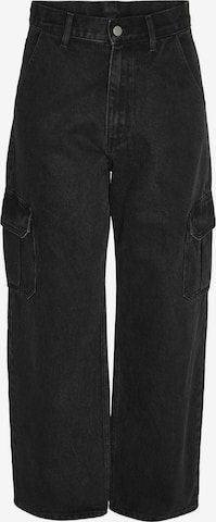 Noisy may Loose fit Cargo Jeans 'ALEXA' in Black: front