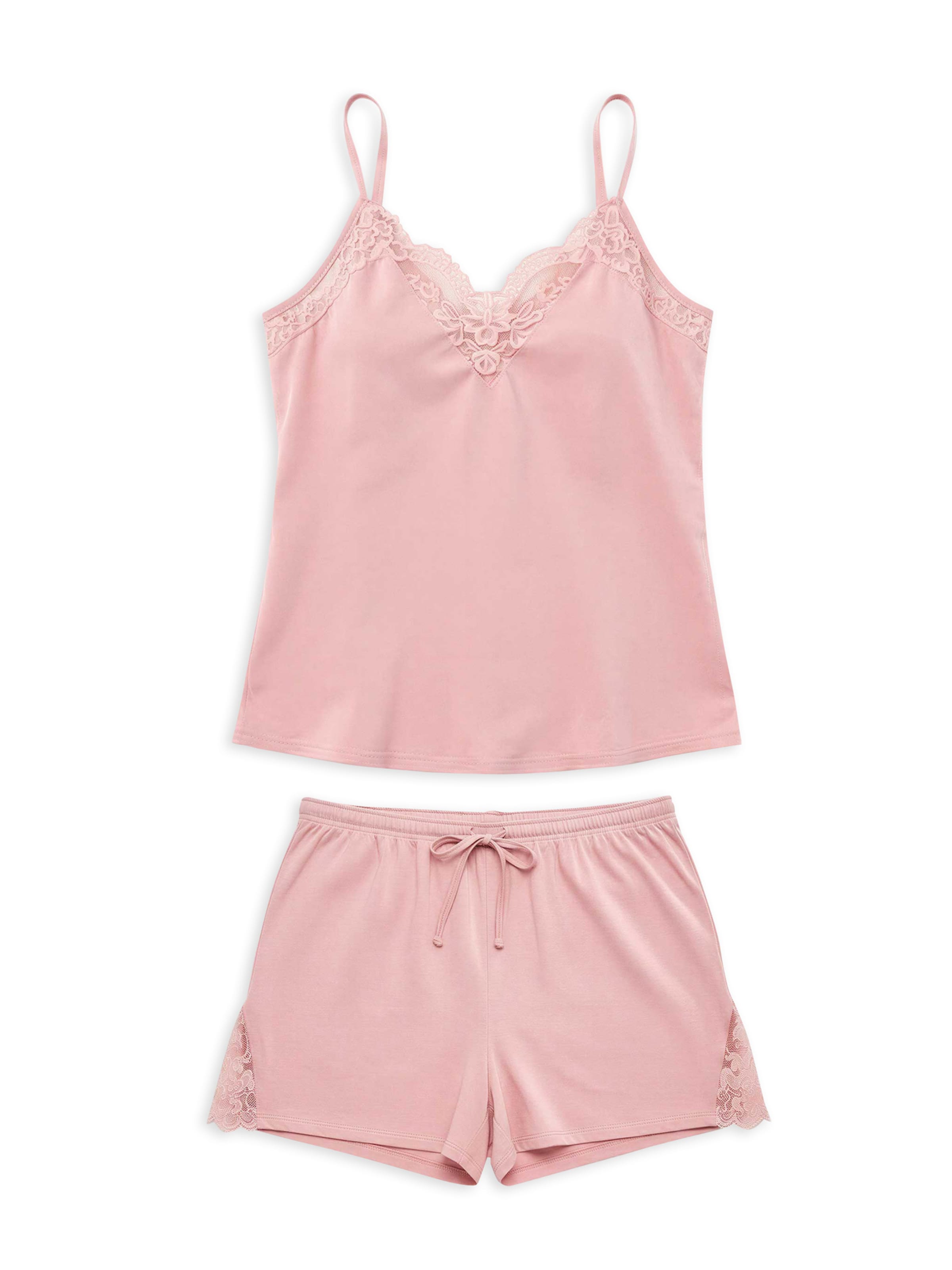 Gisela Pizsama - rózsaszín: elől