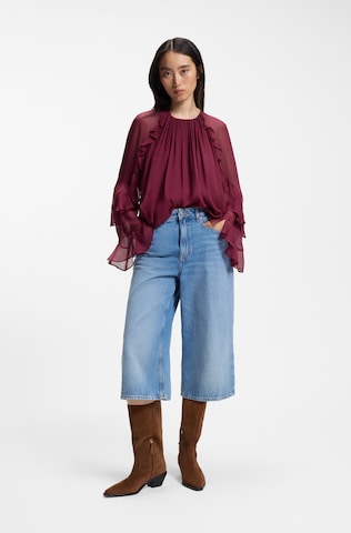 BOSS Bluse in Rot