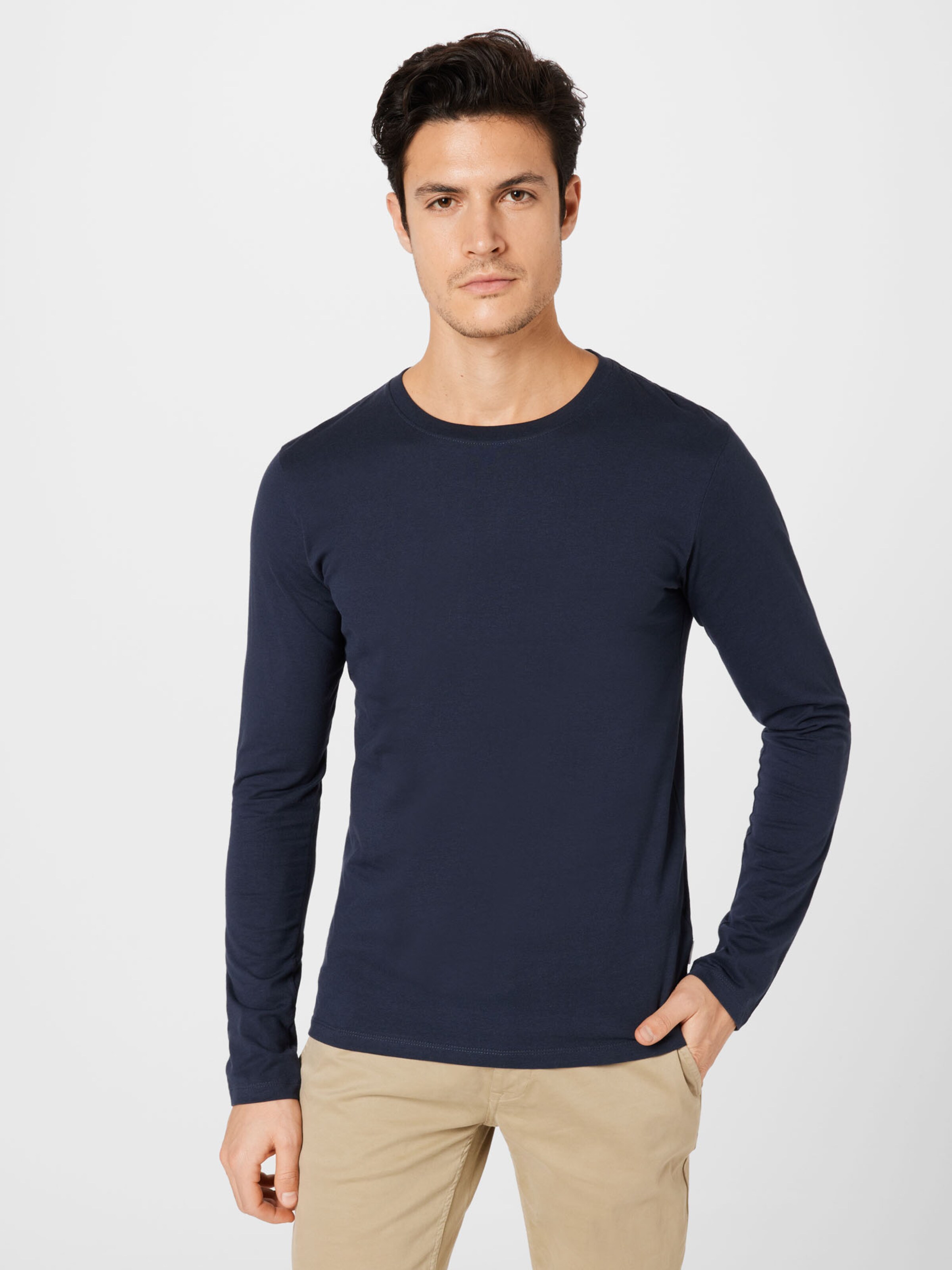 Männer Shirts Lindbergh Shirt in Navy - CW74472 Männer Shirts Lindbergh Shirt in Navy - CW74472
