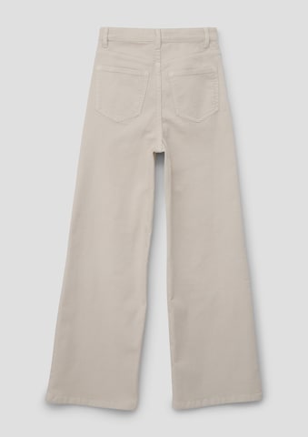 Wide leg Pantaloni di s.Oliver in grigio