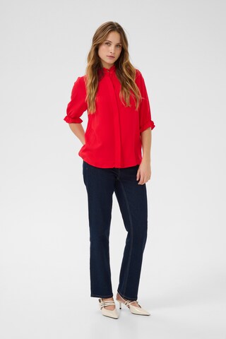 Chemisier 'CUAmelia Carly' CULTURE en rouge