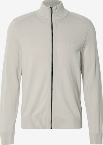 BOSS Neuletakki 'Avac' värissä beige: etupuoli
