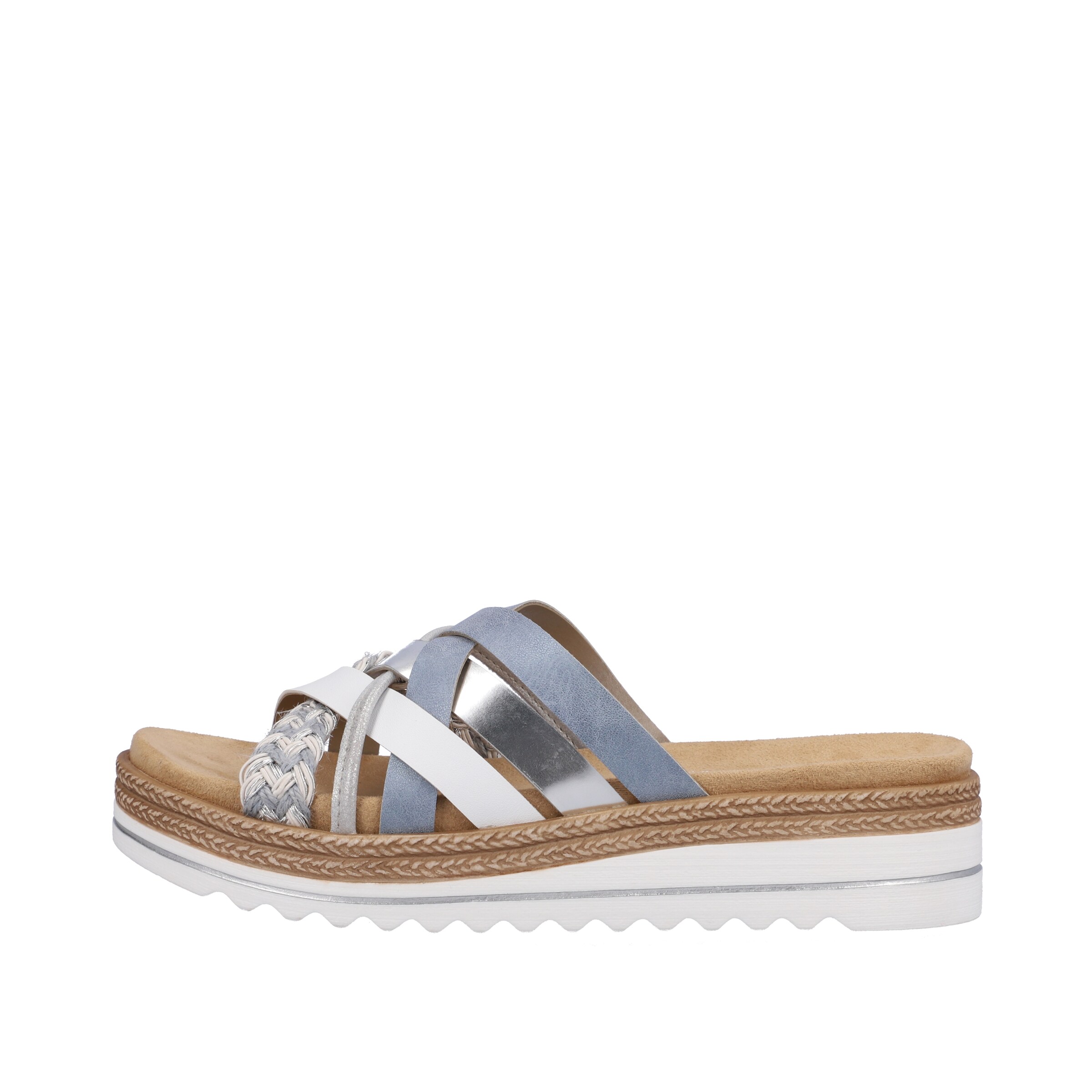 REMONTE Pantolette in Grau