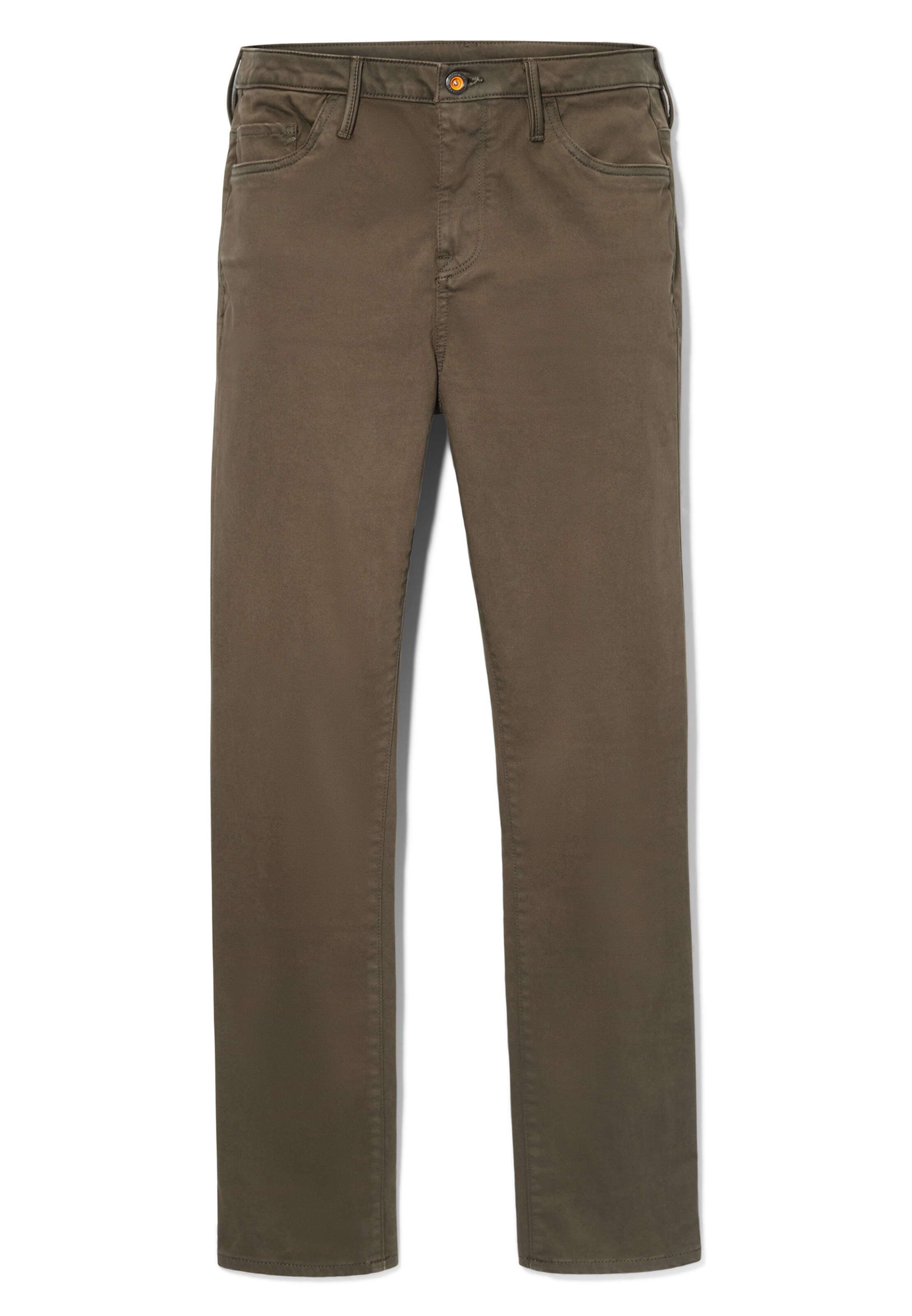 TIMBERLAND Skinny Pants in Green: front