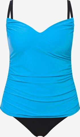 Ulla Popken Tankini Top in Blue