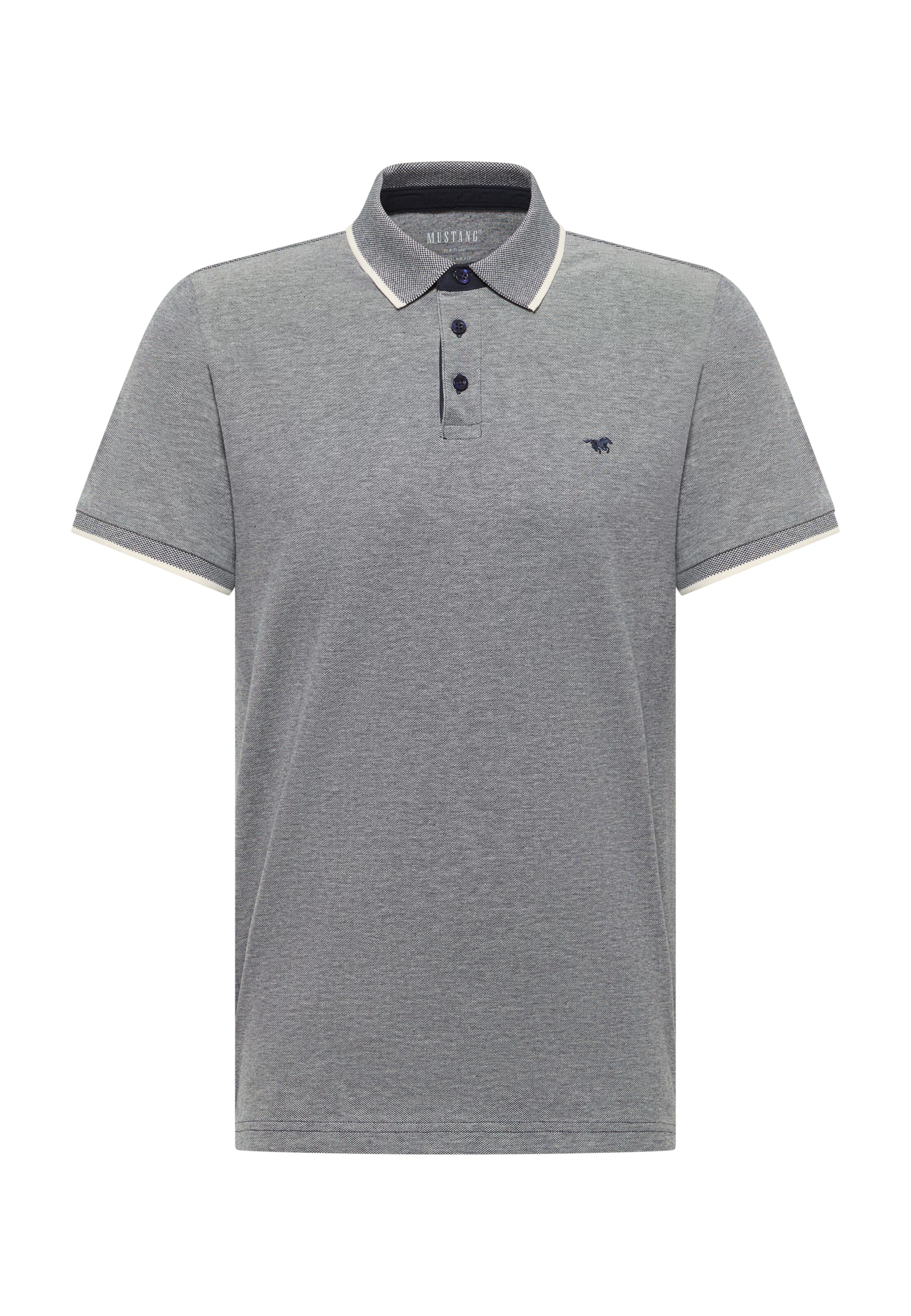 MUSTANG Shirt 'Palco' in Blau: Vorderseite