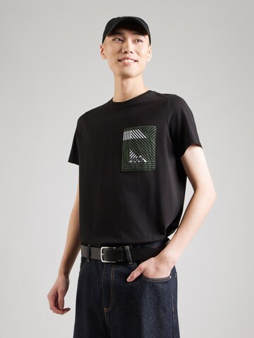 Karl Lagerfeld Shirt in Black: front