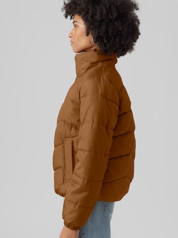 VERO MODA Jacke 'LIGA' in Braun